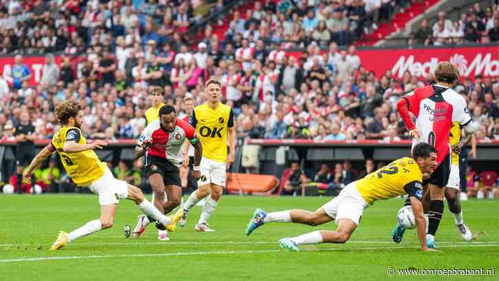 Feyenoord te sterk voor machteloos NAC Breda