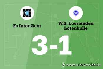 FC Inter Gent wint duel tegen WS Lotenhulle