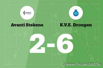 Drongen wint spektakelwedstrijd van Avanti Stekene