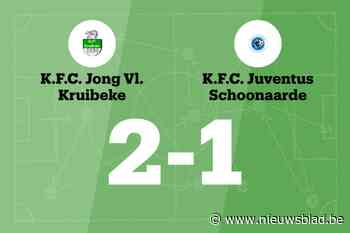 JV Kruibeke wint van Juventus Schoonaarde