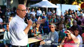 Landtagswahl in Brandenburg: SPD laut Hochrechnung knapp vor der AfD