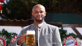 Der Wiesn-Besuch des FC Bayern im Ticker: Beste Laune bei Kompanys Premiere