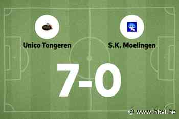 Unico Tongeren toont wederom uitstekende vorm met zege op Moelingen