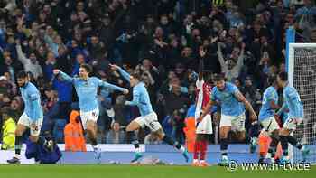 Tormaschine Haaland mit Rekord: Manchester City entreißt Arsenal ganz spät den Sieg