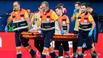 Mit Trage vom Platz gebracht: Große Sorgen um DFB-Keeper Stegen nach Barça-Sieg