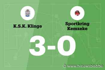 KSK Klinge in tweede helft voorbij SK Kemzeke