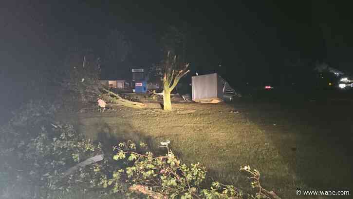 Confirmed tornado in Jay County, Heavy damage reported across Portland