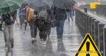 Hour-by-hour weather forecast as flooding causes chaos in London and beyond