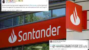 Santander banking app is back online following a three-hour outage that left thousands unable to access their accounts
