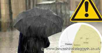 Hour-by-hour forecast as heavy rain to batter Blackburn all day