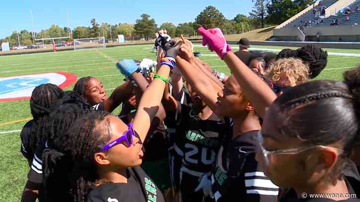 Pulling ahead: Girls flag football growing in Fort Wayne