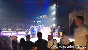 Drama in der Zirkus-Manege – Augenzeugin beschreibt den Unfall-Hergang in Burghausen