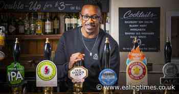 CASK ALE IS SUPPING ITS GAME