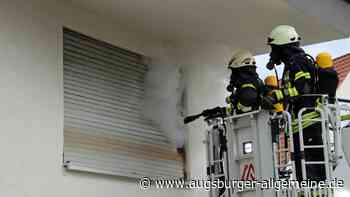 Mann will Wespennest anzünden und setzt Rollladenkasten in Brand