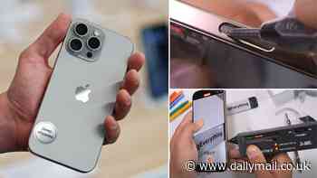 iPhone 16 Pro Max fails the scratch test! YouTuber scrapes across the new Camera Capture button on Apple's £1,200 smartphone - just DAYS after it went on sale