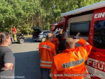 Feuerwehr befreit Reiterinnen und Pferd aus Moor