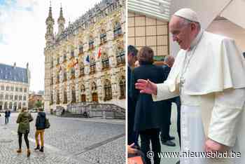 Tijdens pausbezoek zijn zelfs fietsers niet welkom in stadscentrum: welke maatregelen mag je vrijdag in Leuven verwachten?