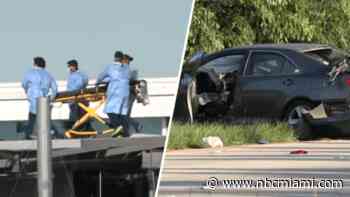 2 toddlers critically injured after brutal crash on Krome Avenue in South Miami-Dade