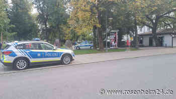 Polizeieinsatz in Rosenheim: Mehrere Beamte in und rund um Salingarten