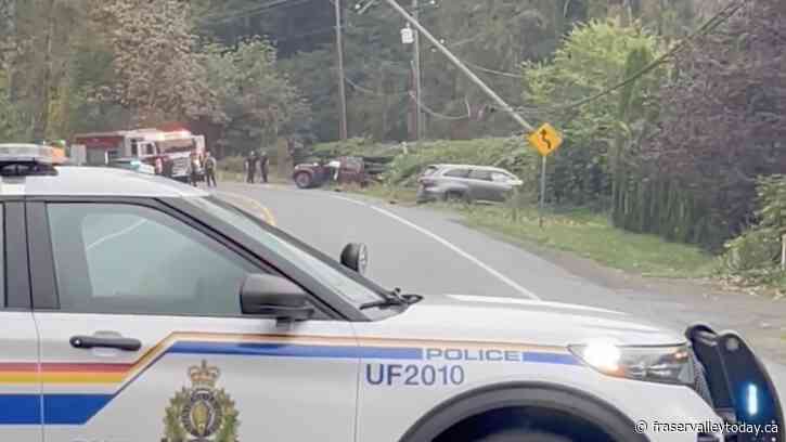Over 800 BC Hydro customers lose power after vehicle crash on Chilliwack Lake Road