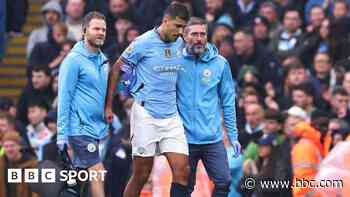 Guardiola waiting on extent of Rodri's injury
