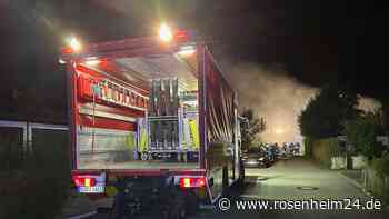 Explosion in Edling: Großeinsatz der Feuerwehren