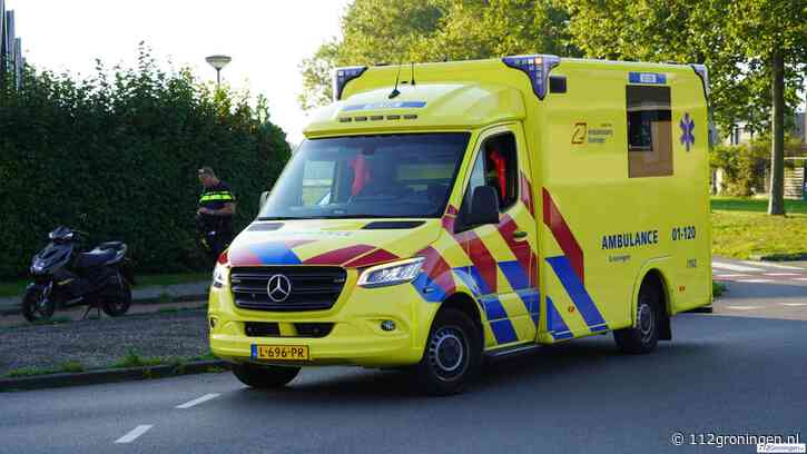 Ongeval op rotonde Johan Van Zwedenlaan: scooter betrokken, één gewonde