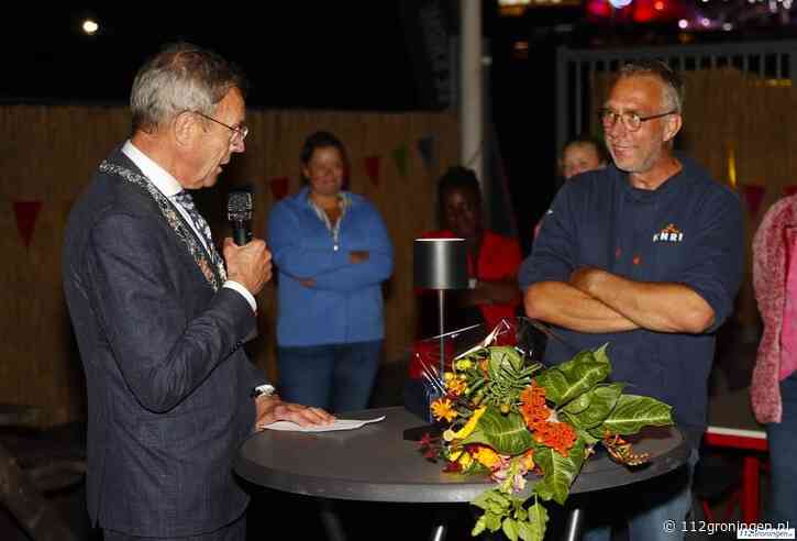 Reddingbootschipper Edze Knol ontvangt Koninklijke Onderscheiding