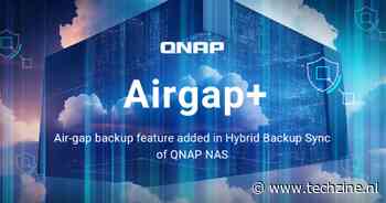 QNAP Airgap+ maakt backups veiliger door immutability