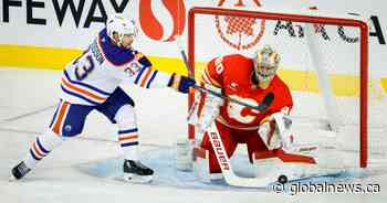 Flames score 4 in second period to burn Oilers 6-1 in Calgary