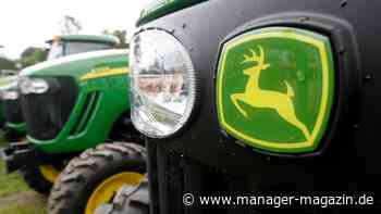 Donald Trump droht Traktorbauer John Deere mit 200-prozentigen Zöllen