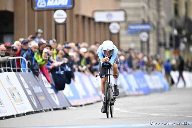 Robin Orins knap vijfde in beloftentijdrit op WK: “Hoogst haalbare”
