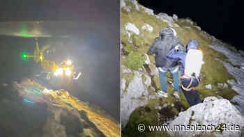 Durchnässt, unterkühlt, erschöpft: Bergwacht rettet Touristen in Turnschuhen von Klettersteig