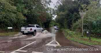 Latest traffic updates after Watford and nearby hit by flooding