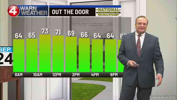 Rain shower coverage increases Tuesday afternoon