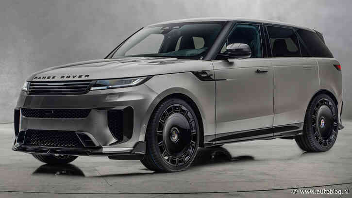 Mansory vergeet de nieuwe Range Rover Sport lelijk te maken