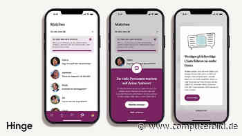 Gegen Schreibfaulheit: Hinge begrenzt Zahl offener Chats