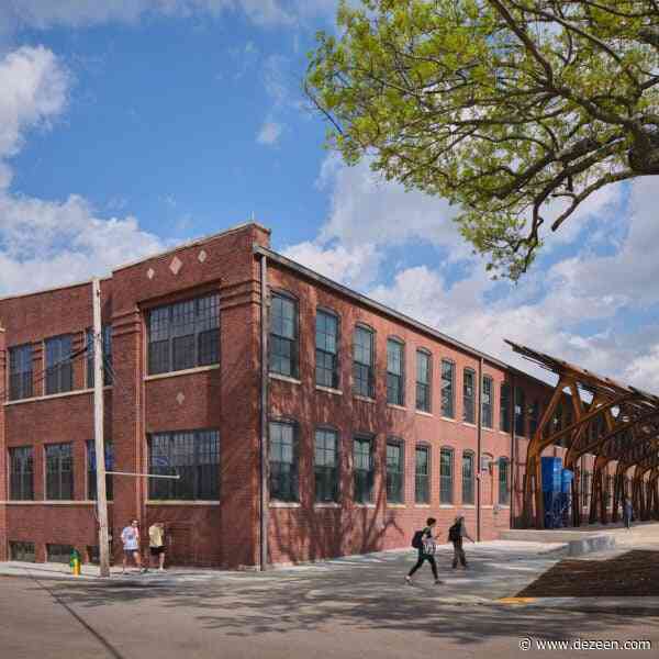 Studio Gang converts tobacco warehouse into design studios for University of Kentucky