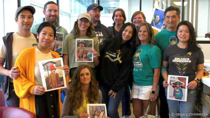 Calgary parents donate blood to honour their children who have fought cancer