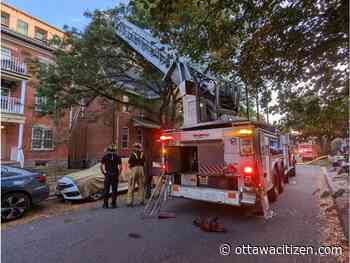 About 20 forced to evacuate in Sandy Hill apartment building fire