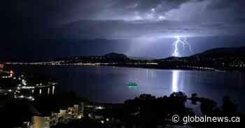 Late-season thunderstorms set to batter southern British Columbia