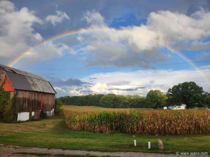 LOOK: Rainbows populate northeast Indiana after storms pass through