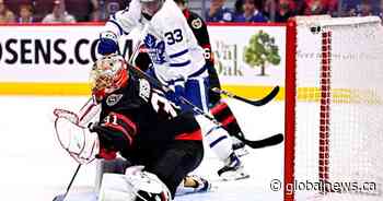 Ostapchuk’s short-handed goal helps Sens tip Leafs