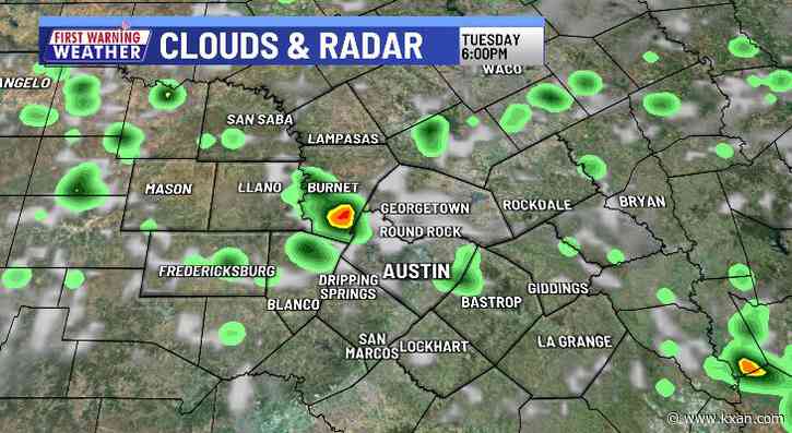 Wednesday cold front to knock heat and humidity down