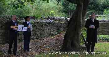 Remembrance service held at historic Darwen burial site
