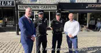 Police commissioner and MP take to the streets