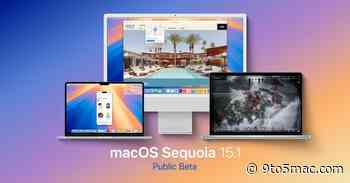 Apple releases public beta 2 for iPadOS 18.1, macOS Sequoia 15.1, more