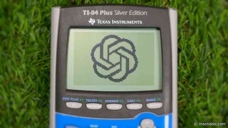 See ChatGPT run on a TI-84 graphing calculator