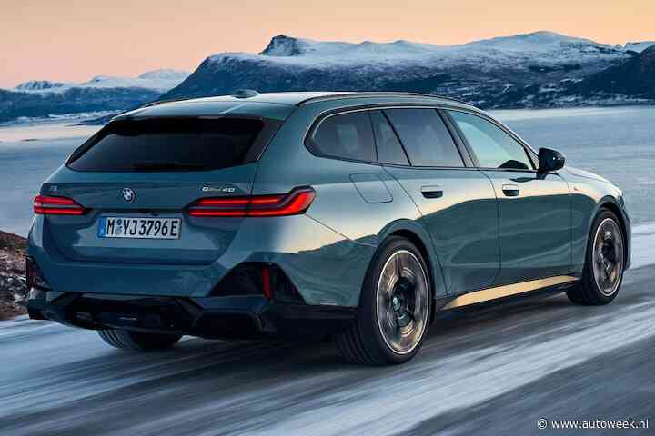 Nieuwe motoren voor BMW 5-serie Touring en elektrische i5 Touring