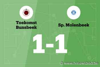 J. Laeveren redt punt voor SP Molenbeek tegen Bunsbeek